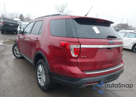 2018 Ford Explorer Xlt z USA, uszkodzony, nr VIN 1FM5K8D86JGC67758